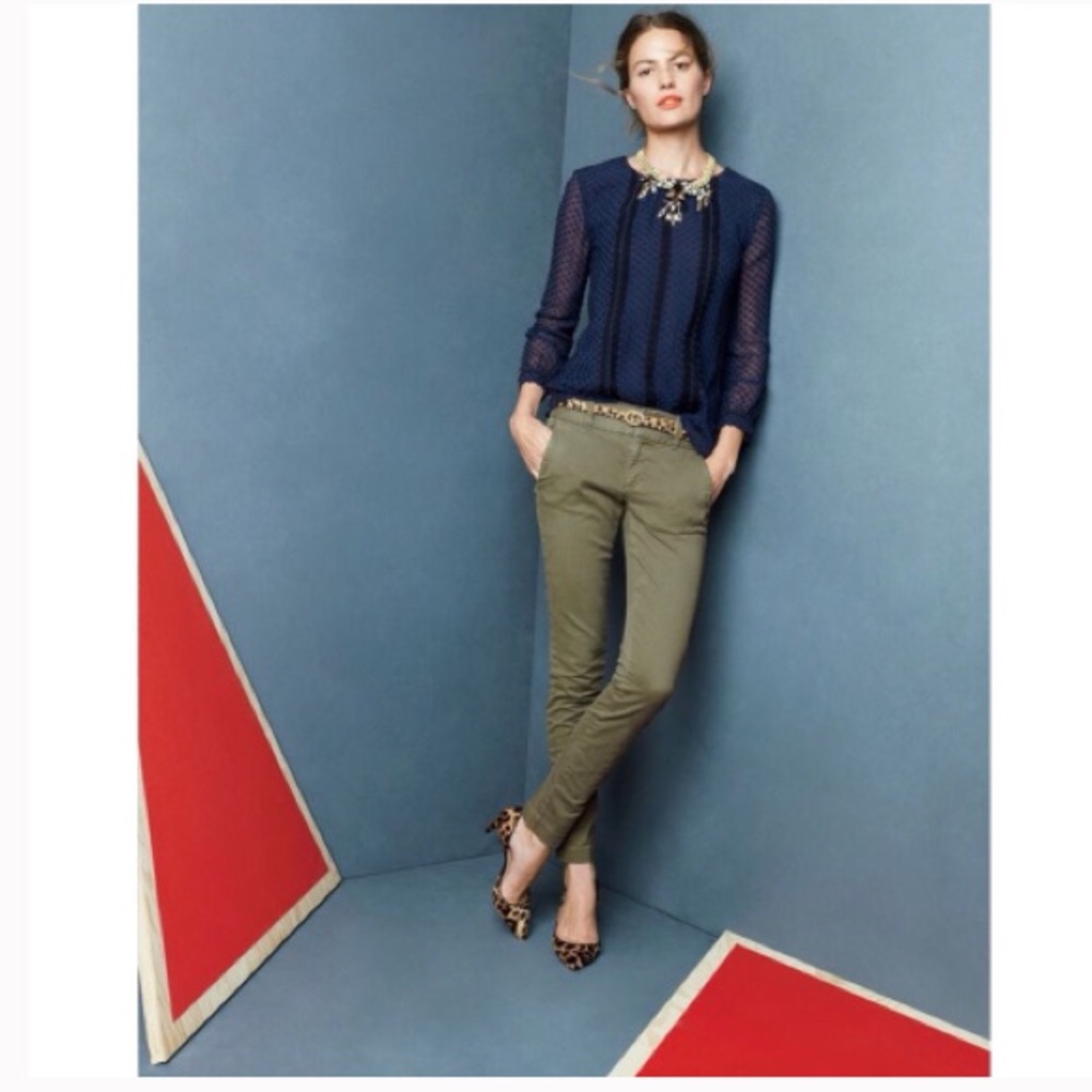 J Crew Frankie Ankle Chino
